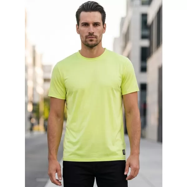  Herren-T-Shirt mit kurzen Ärmeln SAM 73 EUGENE MT 806 HELLGELB 