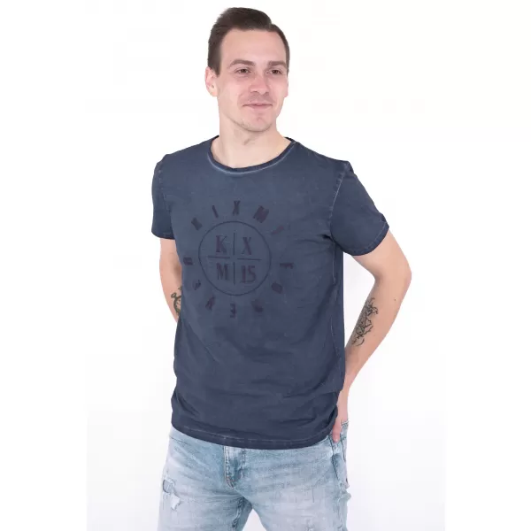  Herren-T-Shirt KIXMI NADIR DUNKELBLAU 