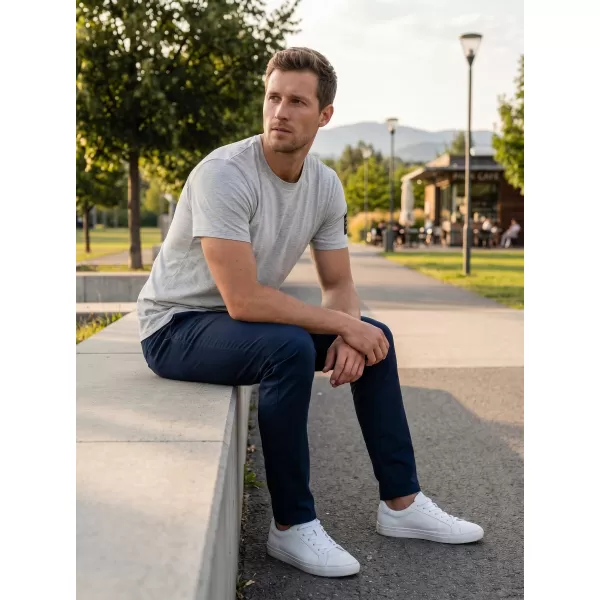  Herren-T-Shirt mit kurzen Ärmeln SAM 73 FREDDIE MT 791 HELLGRAU 