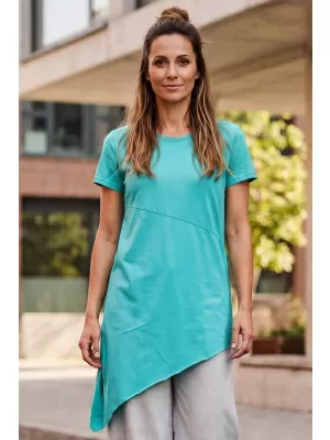 Frauen t -Shirt mit kurzen Ärmeln SAM 73 DOREEN WT 860 NEON
