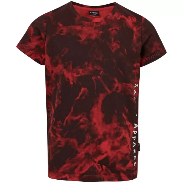  Jungen-T-Shirt mit kurzen Ärmeln SAM 73 SYLVESTER BT 559 ROT 