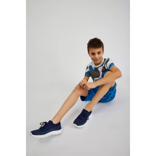  Jungen-T-Shirt mit kurzen Ärmeln SAM 73 OSCAR BT 555 LEUCHTEND BLAU 