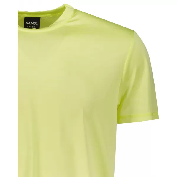  Herren-T-Shirt mit kurzen Ärmeln SAM 73 EUGENE MT 806 HELLGELB 