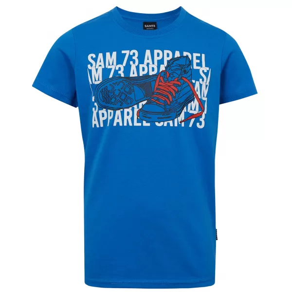  Boy T -Shirt mit kurzen Ärmeln SAM 73 PETER BT 562 HELLBLAU 