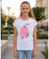 Mädchen-T-Shirt mit kurzen Ärmeln SAM 73 AVERIE GT 566 WEIß
