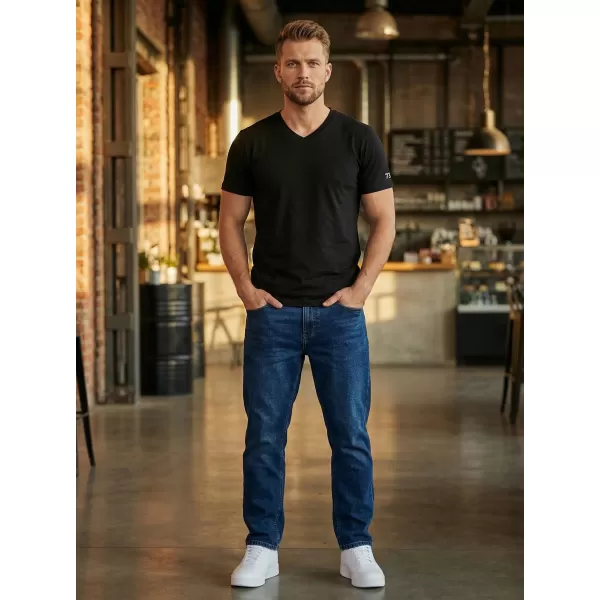  Herren-T-Shirt mit kurzen Ärmeln SAM 73 LEONARD MT 793 SCHWARZ 