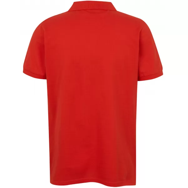  Herren-T-Shirt mit Kragen SAM 73 HENRY MT 788 ROT-ORANGE 