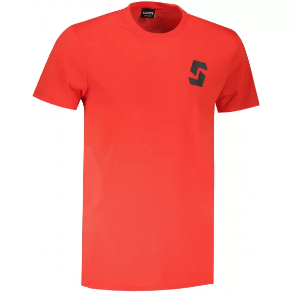  Herren-T-Shirt mit kurzen Ärmeln SAM 73 DOUGALL MT 801 ROT 
