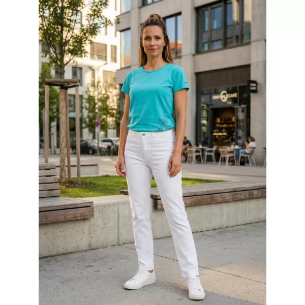  Damen-T-Shirt mit kurzen Ärmeln SAM 73 BETHANY WT 846 NEONGRÜN 