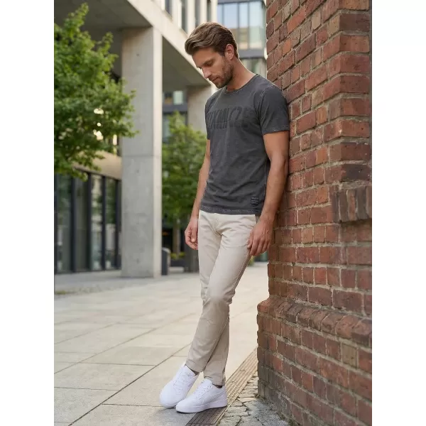  Herren-T-Shirt KIXMI NARSEY DUNKELGRAU 