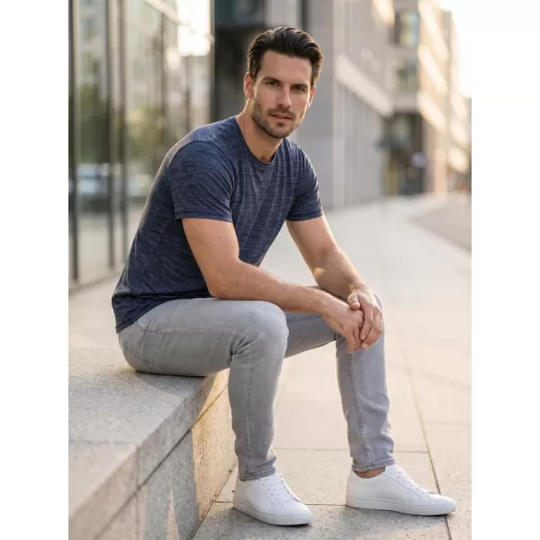  Herren t -Shirt mit kurzen Ärmeln SAM 73 EUGENE MT 806 DUNKELBLAU 