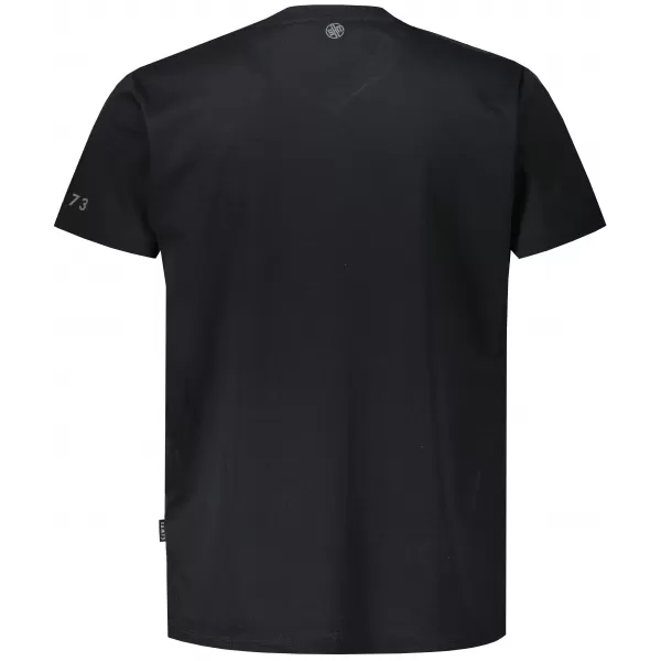  Herren-T-Shirt mit kurzen Ärmeln SAM 73 LEONARD MT 793 SCHWARZ 