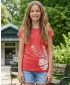 Mädchen-T-Shirt mit kurzen Ärmeln SAM 73 STEPHANIE GT 562 LEUCHTEND ROSA