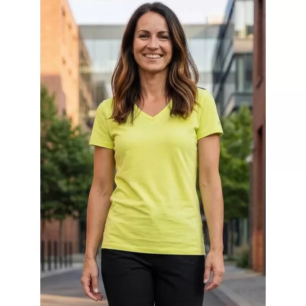  Damen-T-Shirt mit kurzen Ärmeln SAM 73 CLAUDIA WT 847 HELLGELB 