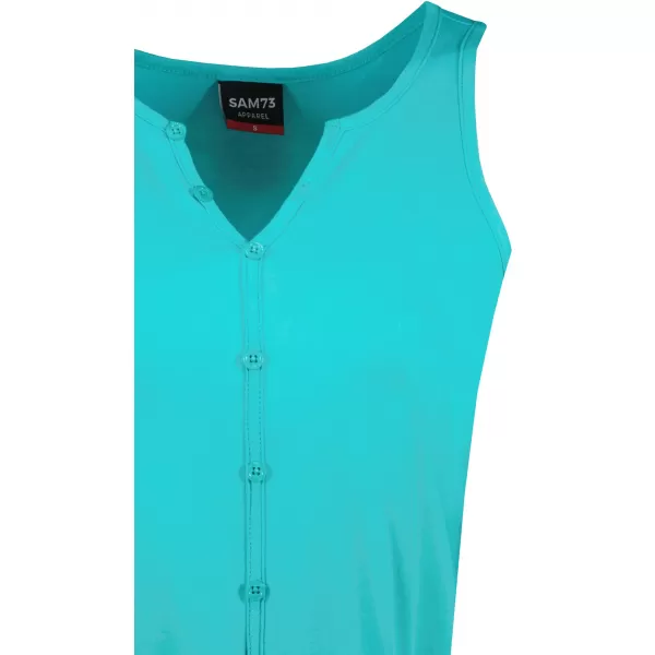  Kleid SAM 73 BLANCHE WZ 799 TÜRKIS 