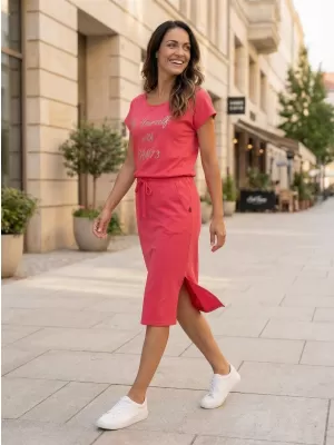 Kleid SAM 73 NATALIE WZ 803 LEUCHTEND ROSA