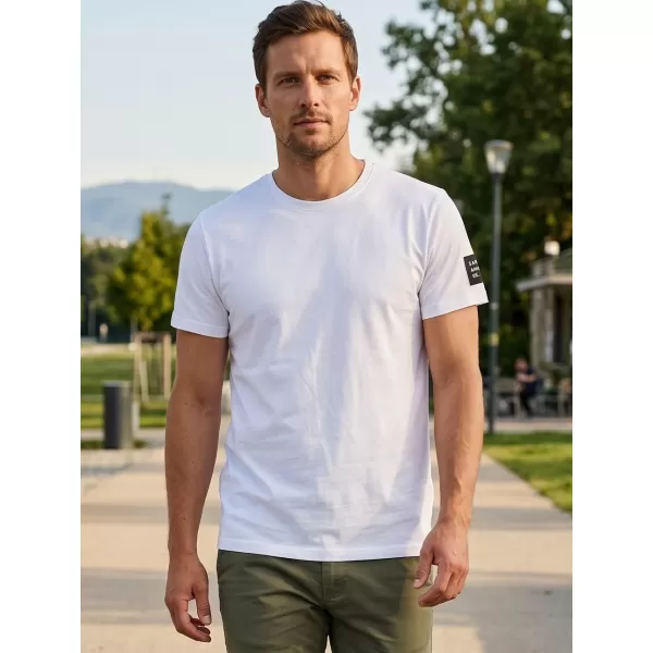  Herren-T-Shirt mit kurzen Ärmeln SAM 73 FREDDIE MT 791 WEIß 