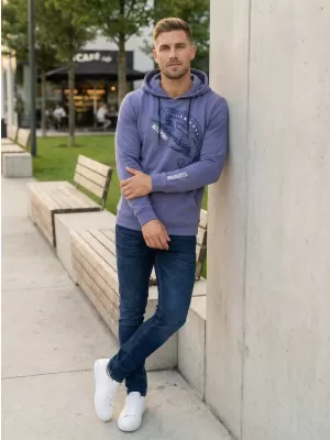 Herren-Sweatshirt ALTISPORT ALM017AL304 DENIM