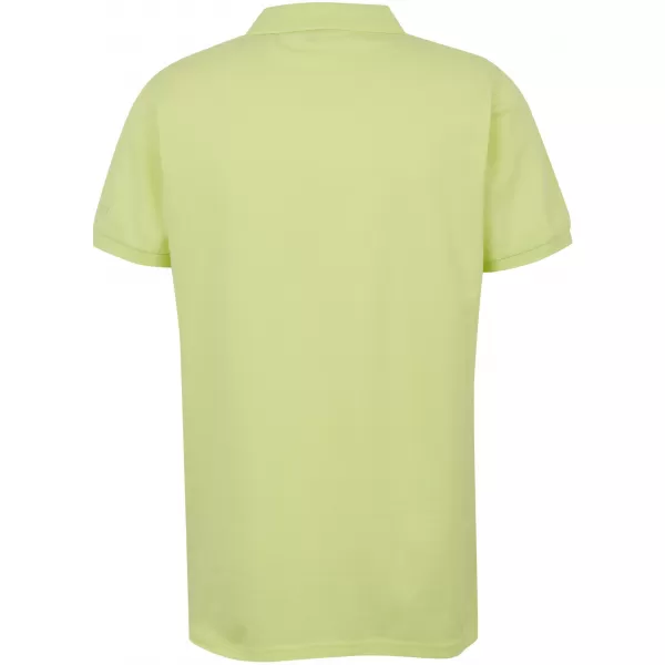  Herren-T-Shirt mit Kragen SAM 73 HENRY MT 788 SVĚTLE GRÜNLICHES GELB 