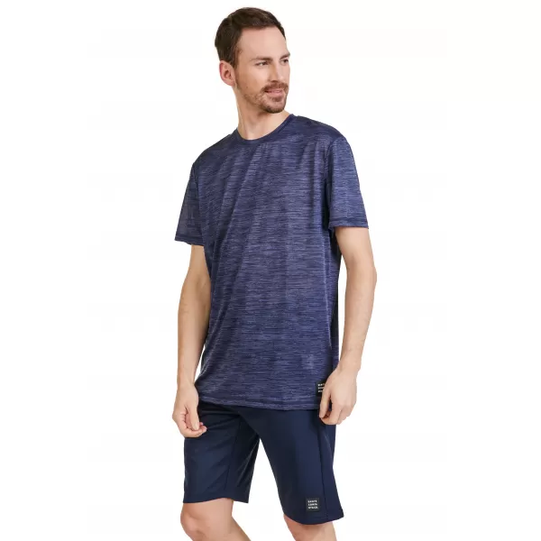 Herren t -Shirt mit kurzen Ärmeln SAM 73 EUGENE MT 806 DUNKELBLAU 