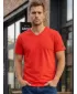 Herren-T-Shirt mit kurzen Ärmeln SAM 73 LEONARD MT 793 ROT