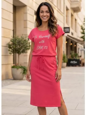 Kleid SAM 73 NATALIE WZ 803 LEUCHTEND ROSA