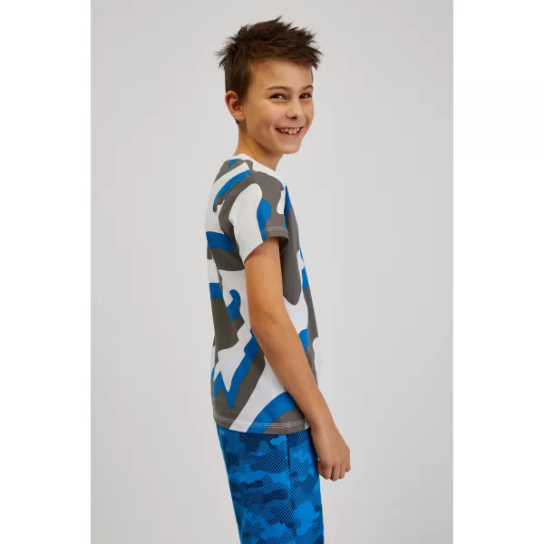  Jungen-T-Shirt mit kurzen Ärmeln SAM 73 OSCAR BT 555 LEUCHTEND BLAU 