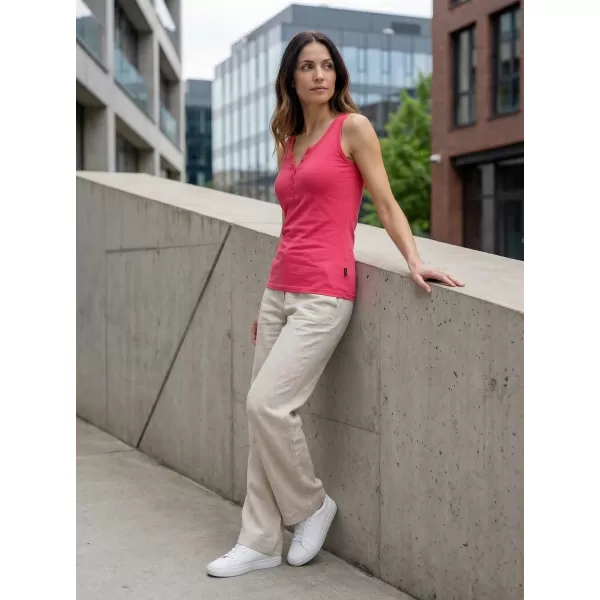  Damen-Tanktop SAM 73 INDIA WT 838 LEUCHTEND ROSA 