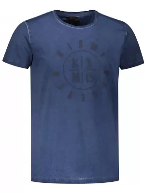 Herren-T-Shirt KIXMI NADIR DUNKELBLAU