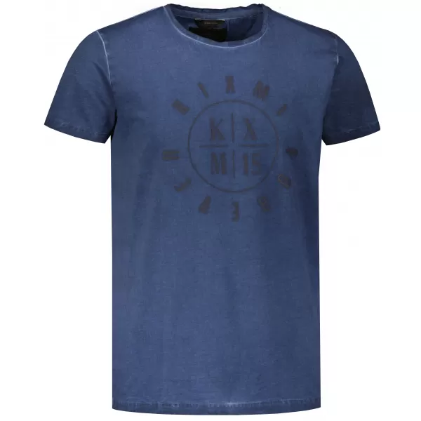 Herren-T-Shirt KIXMI NADIR DUNKELBLAU 