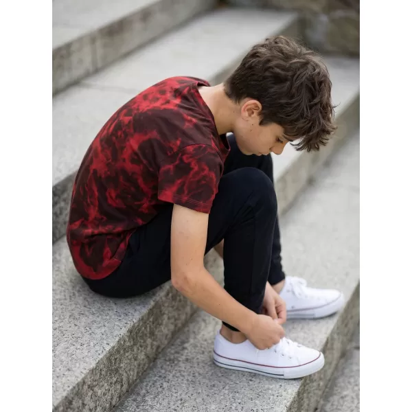  Jungen-T-Shirt mit kurzen Ärmeln SAM 73 SYLVESTER BT 559 ROT 