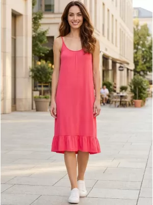 Kleid SAM 73 ALLA WZ 804 LEUCHTEND ROSA