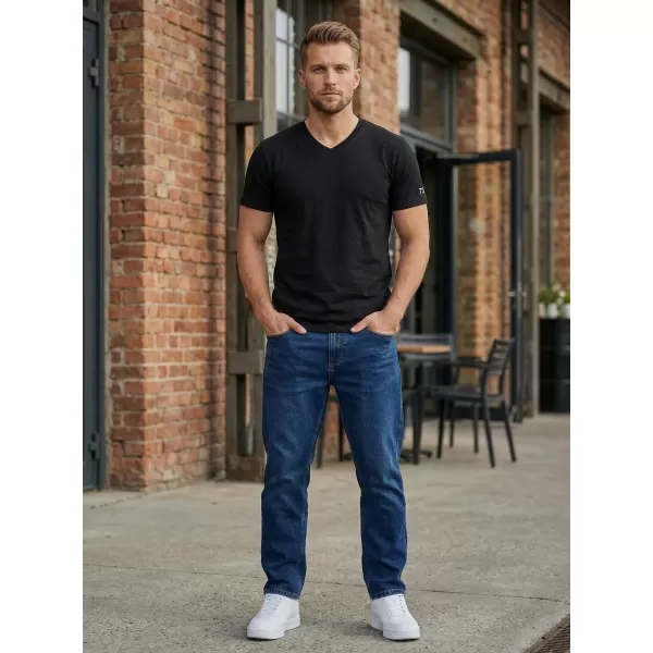  Herren-T-Shirt mit kurzen Ärmeln SAM 73 LEONARD MT 793 SCHWARZ 