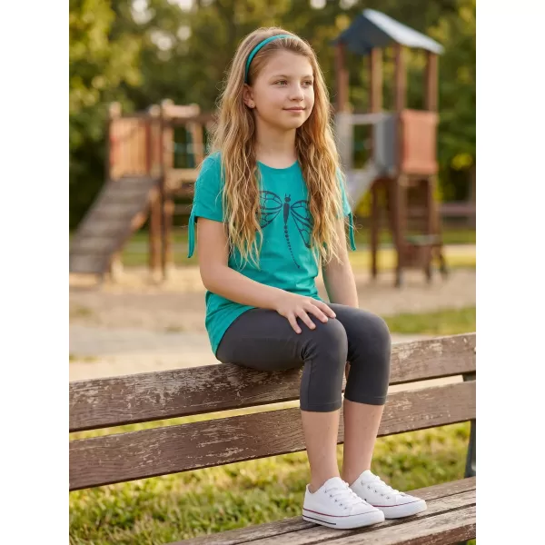  Mädchen-T-Shirt mit kurzen Ärmeln SAM 73 RAELYN GT 567 TÜRKIS 