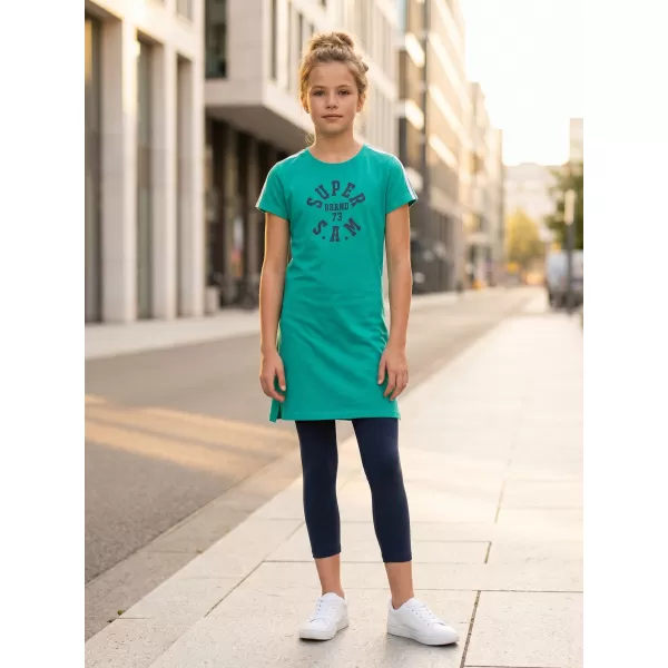  Mädchenkleid SAM 73 BELINDA GZ 536 TÜRKIS 