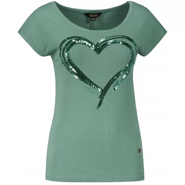  Damen-T-Shirt KIXMI NANETTE GRÜN 