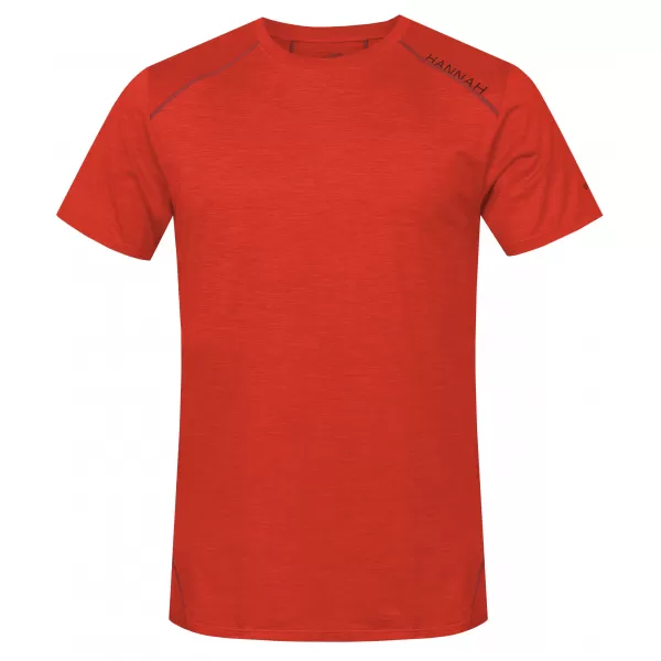  Herren-T-Shirt HANNAH PELLO II KIRSCHTOMATEN-MEL 