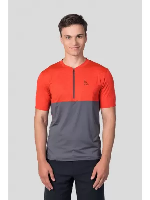 Herren-T-Shirt HANNAH SANVI KIRSCHTOMATE MEL/ASPHALT