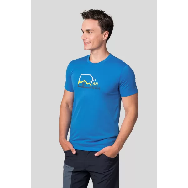 Herren-T-Shirt HANNAH BITE STRAHLENDES BLAU 