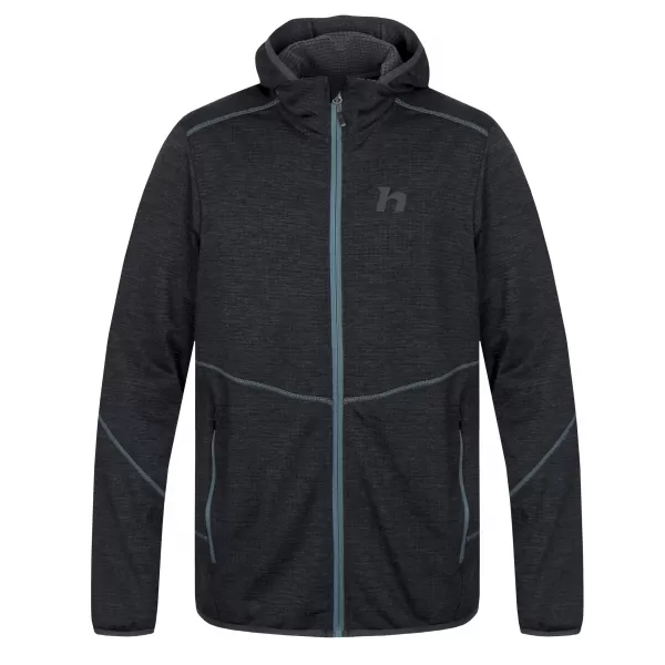  Herren-Sweatshirt HANNAH DAMAR HOODY DUNKELGRAU MEL 