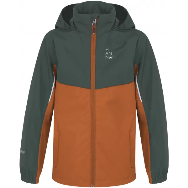  Kinderjacke HANNAH BRONS JR II BALSAMGRÜN/GEBRANNTES ORANGE 