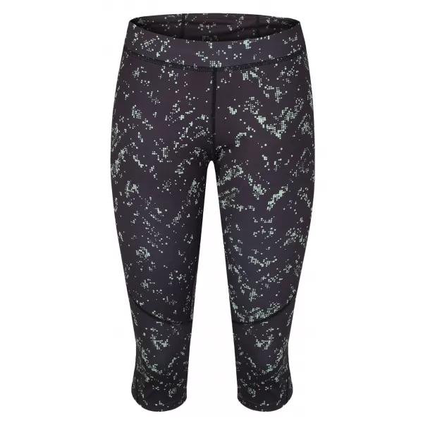  3/4-Leggings für Damen HANNAH RELAY ANTHRAZIT/GRÜN 