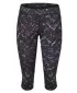 3/4-Leggings für Damen HANNAH RELAY ANTHRAZIT/GRÜN