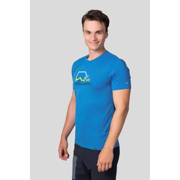  Herren-T-Shirt HANNAH BITE STRAHLENDES BLAU 