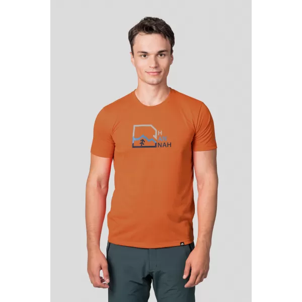  Herren-T-Shirt HANNAH BITE JAFFA-ORANGE 
