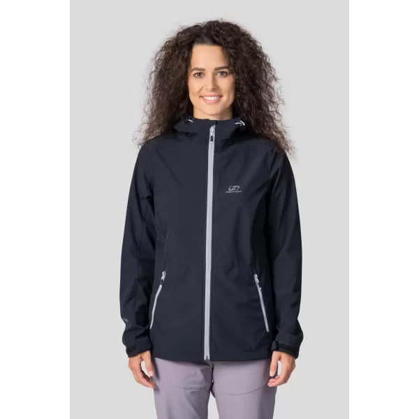  Softshelljacke für Damen HANNAH ZURY LITE ANTHRAZIT/BLAU 