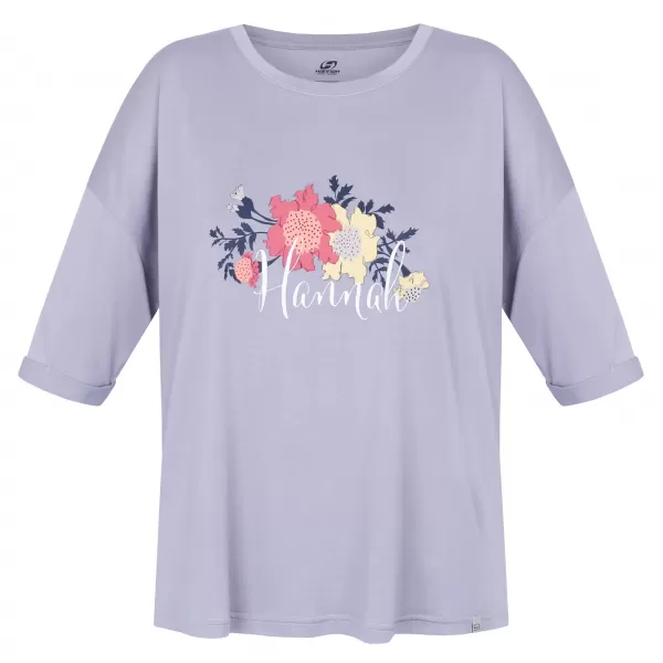  Damen-T-Shirt HANNAH CLEA GLETSCHERGRAU 