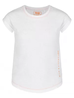 Kinder-T-Shirt LOAP BUA WEIß
