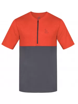 Herren-T-Shirt HANNAH SANVI KIRSCHTOMATE MEL/ASPHALT