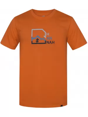 Herren-T-Shirt HANNAH BITE JAFFA-ORANGE